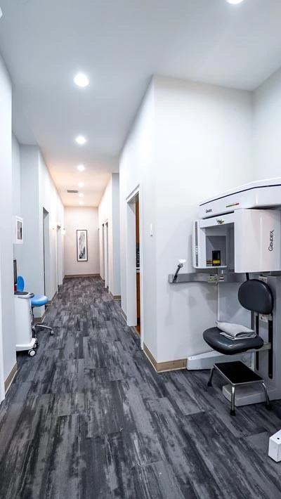 the digital X-ray machine used for dental X-rays at Dental Images of Gwinnett