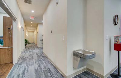 back hallway in Dental Images of Gwinnett